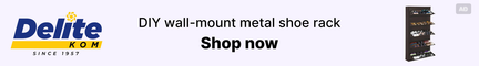 Sleek Silver Space Saving Shoe Organiser Cabinet, 5 Shelves, Silver - Image 2