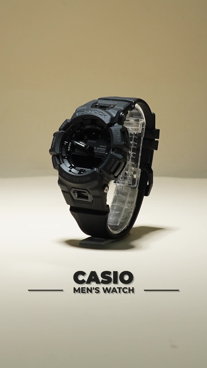 CASIO GBA-900-1ADR G-Shock Black Dial Resin Strap Analog-Digital