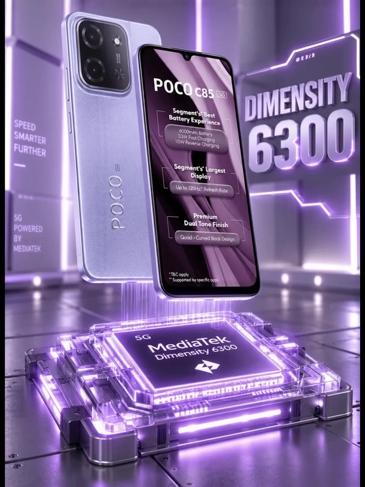 POCO C85 5G (128 GB Storage, 6 GB RAM) Online at Best Price On