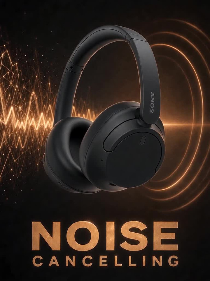 SONY WH-CH720N, Wireless Over-Ear Active Noise Cancellation