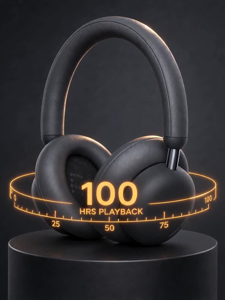 CMF by Nothing Headphone Pro, Hi-Res+LDAC|100hrs Playback|40dB ANC