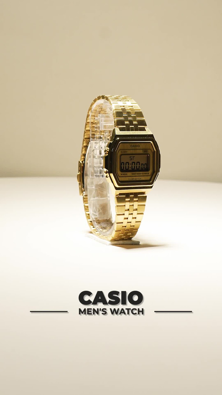CASIO A1000G-9DF Vintage Digital Watch - For Men & Women - Buy