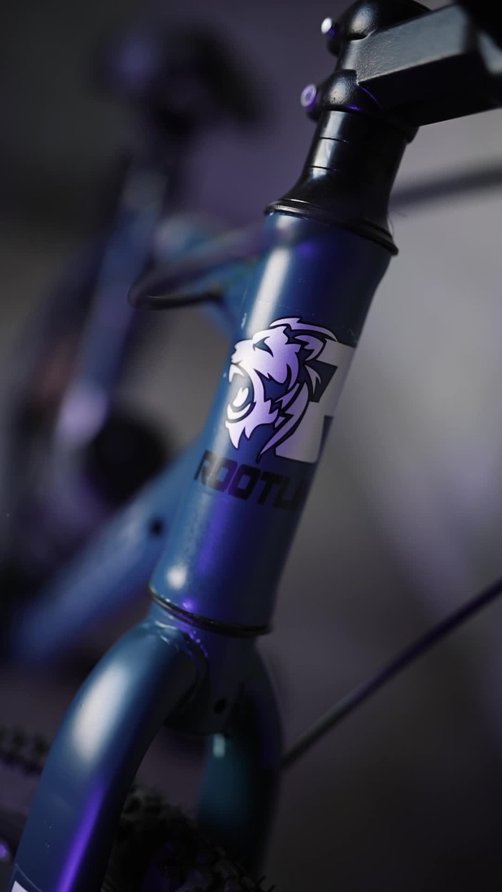 ROOTLINE TRIBE 700C Hybrid Single Speed Black Rigid Suspension 26