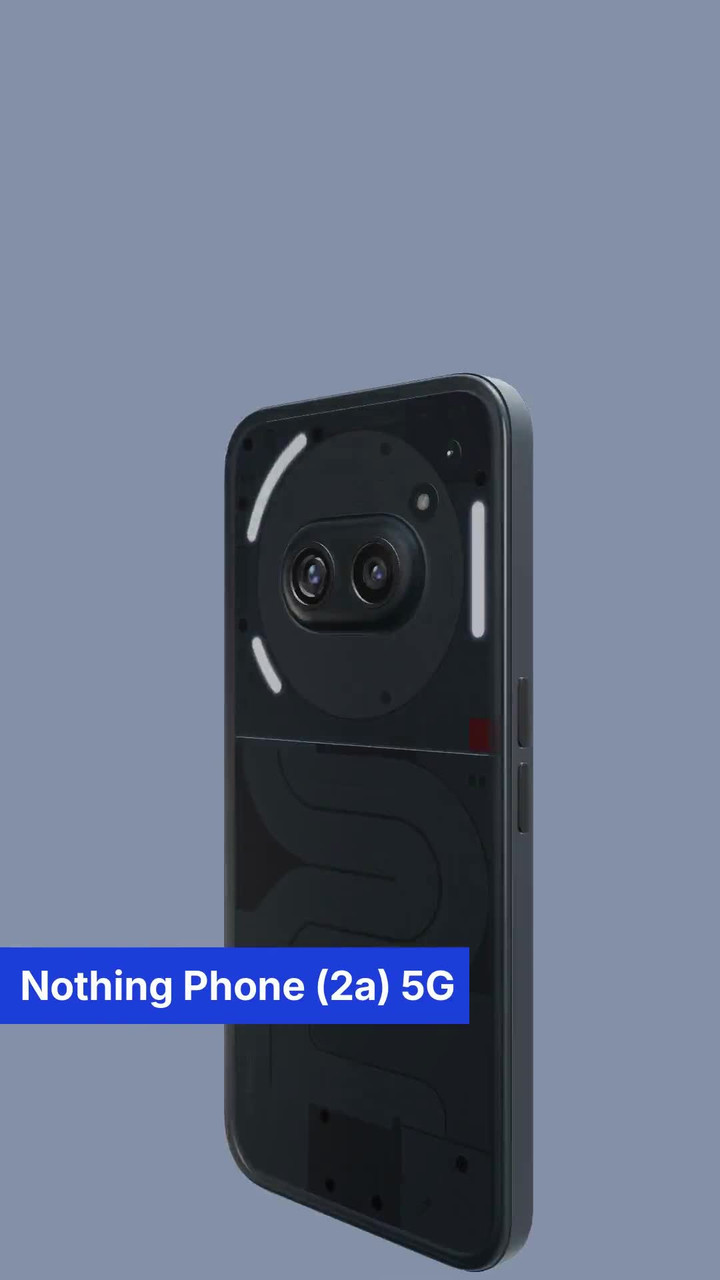 Nothing Phone (2a) 5G (Black, 128 GB) (8 GB RAM)