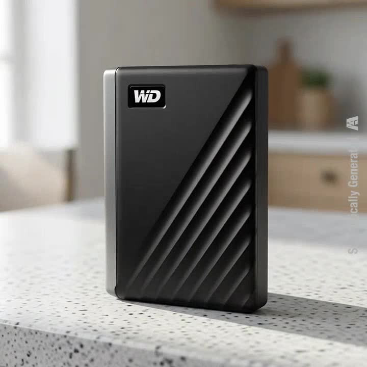 WD My Passport 5 TB External Hard Disk Drive (HDD) 480 MB/s, USB