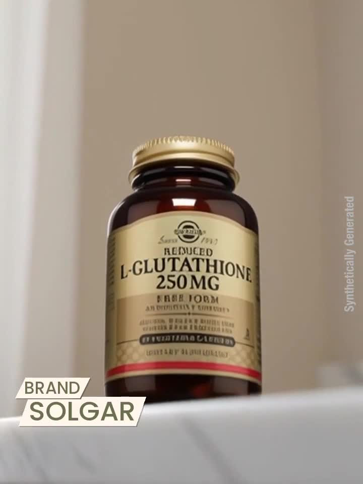 Solgar Reduced L-Glutathione, 250 mg, 60 Vegetable Capsules Price in India