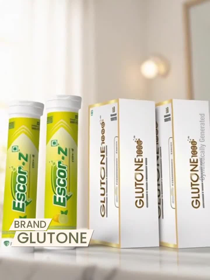 glutathione 1000 and escor z Glutone Effervescent 15 Tablets(Pack of 2)and Escor-Z Lime&Lemon20 Tablets(Pack of 2) Price in India FDA Advisory No.2025-0545 ||