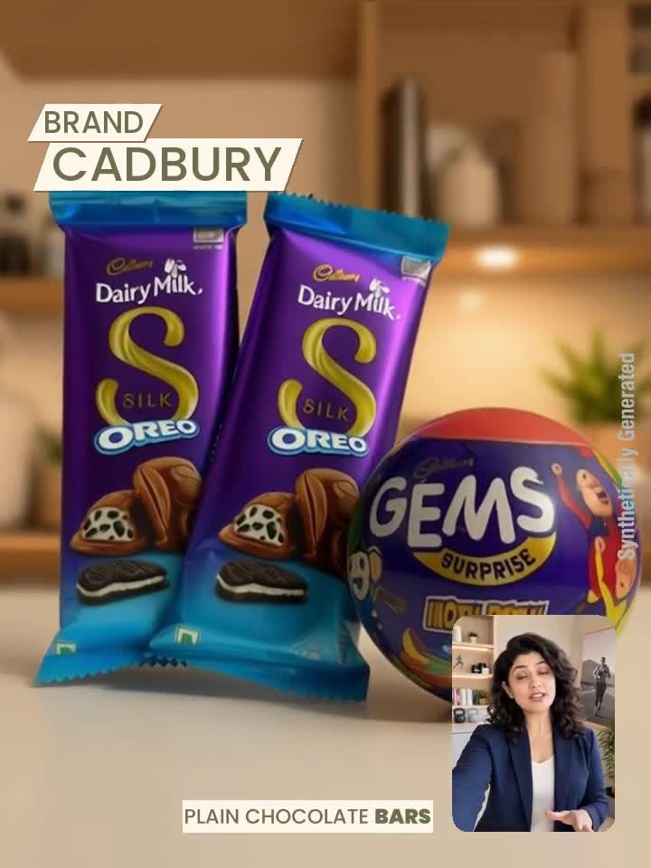 Cadbury silk 60g best chocolate with gems surprise Bar Gift Pack