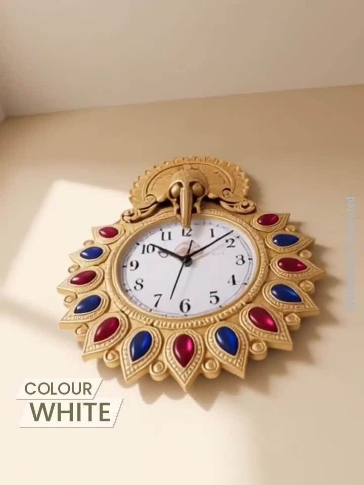 Wish Box Analog 24 cm X 33 cm Wall Clock Price in India - Buy Wish