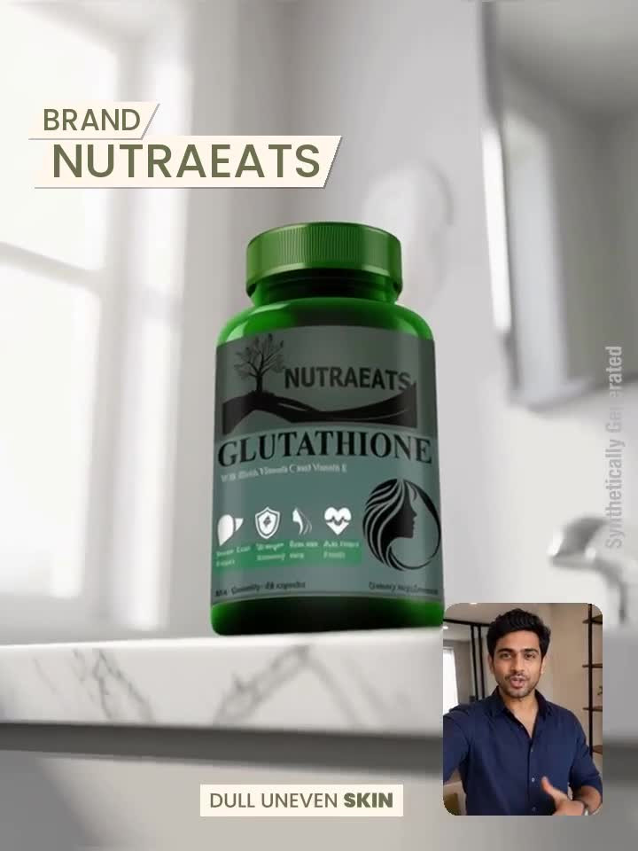 NutraEats L Glutathione 1000mg for Healthy, Brightening & Radiant Skin Ultra Price in India