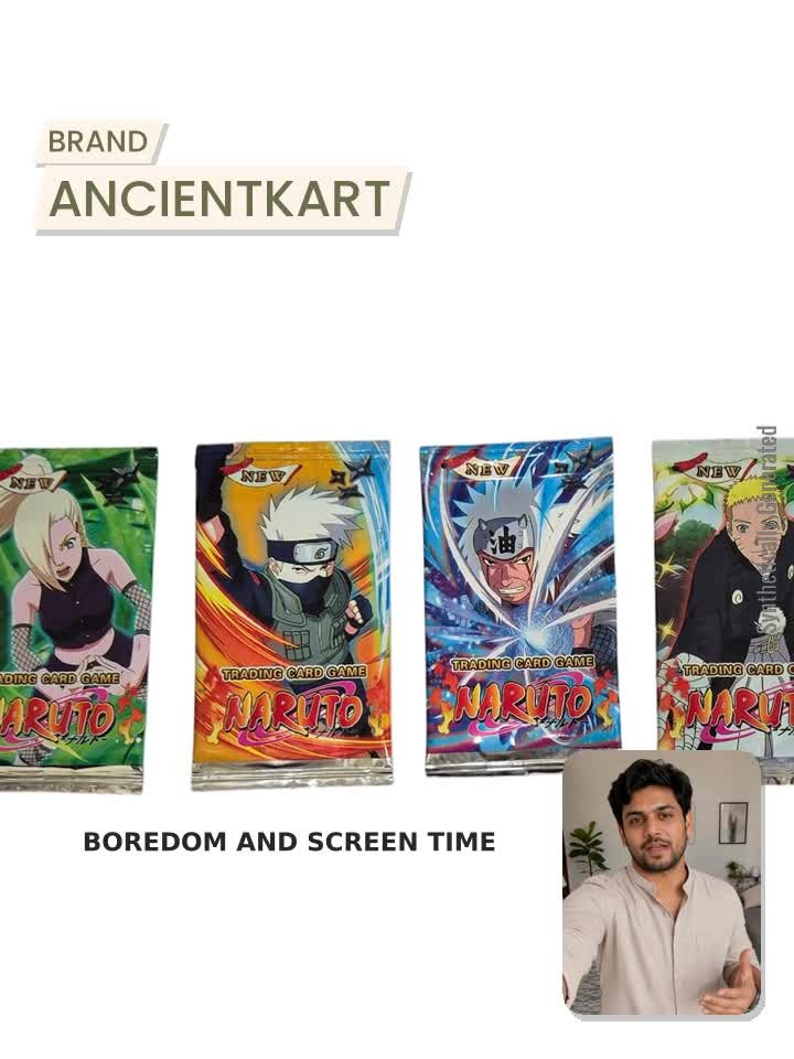 AncientKart New Edition Naruto cards for playing 6 packs - New