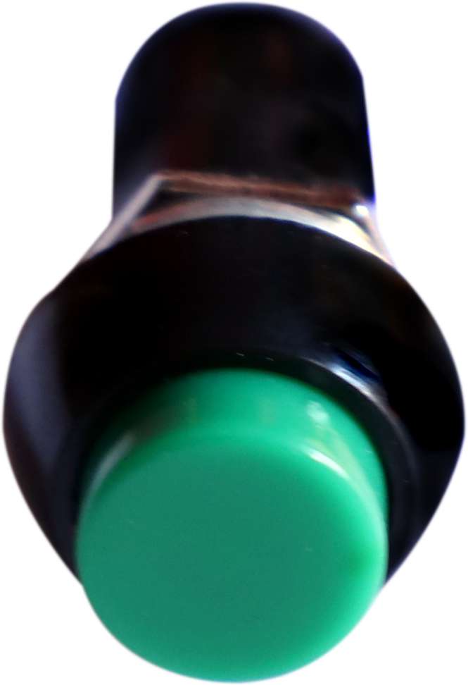 On/Off 2 pin Push Button Switch Locking Car, Boat Dashboard Green (Pack ...
