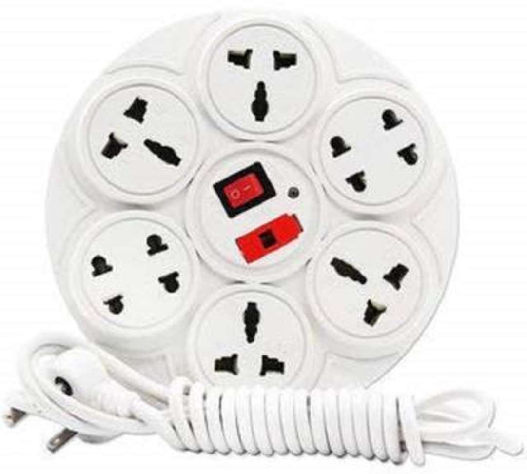 ShopGlobal 8+1 6 Amp Universal Multi Plug Point Extension Board (Cord ...