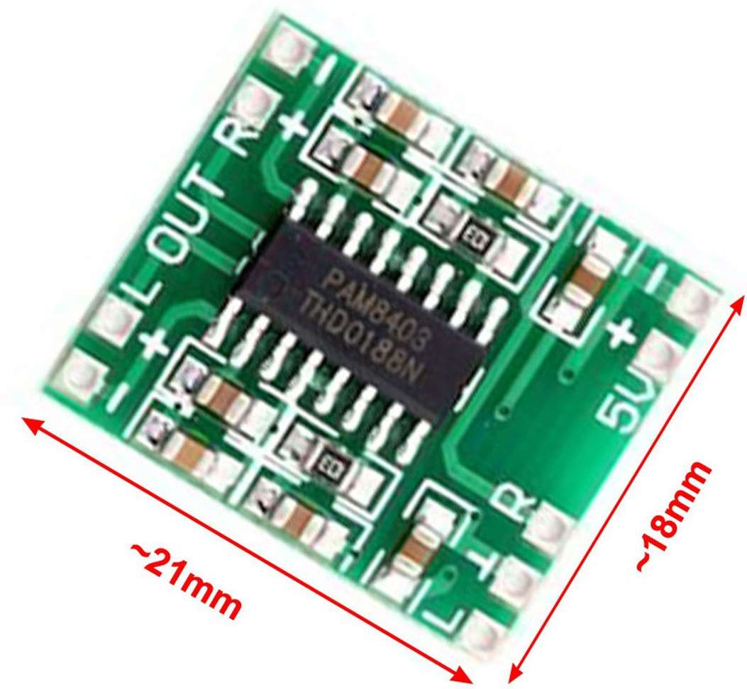 Shopsy HUBX PAM8403 Single-Sided PCB - Image 4