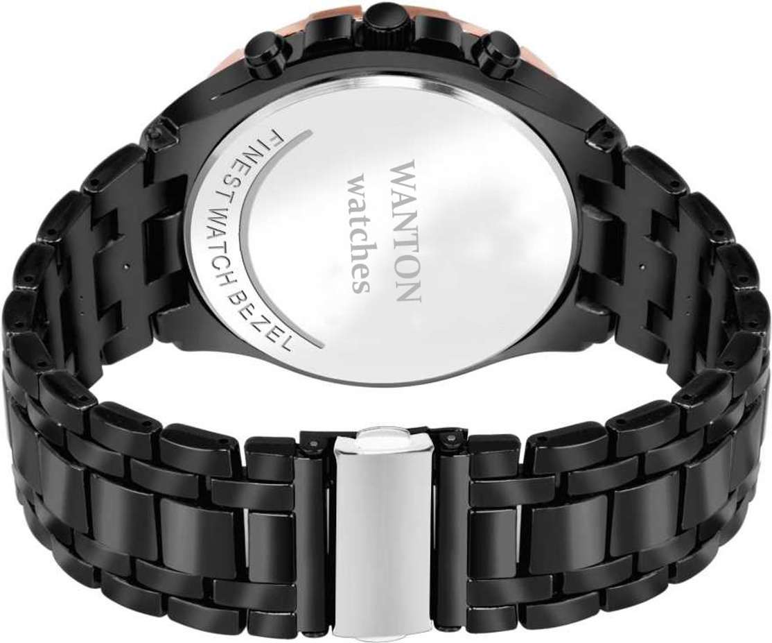 Wanton Watch wanton Black color stylish and professional new variant fashion watches ...