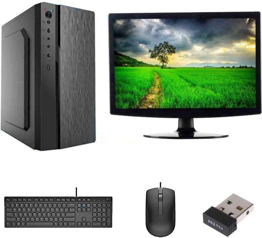 Entwino Intel Core i3 4 GB 500 GB Windows 7 Home Premium Assembled Desktop – 54% Price Drop