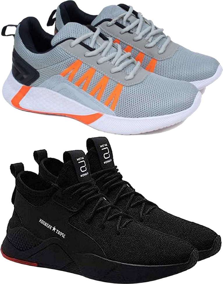 Pennen Men’s Multicolor Sports Running Shoe Pack – 60% Off, Only ₹394 (2‑Pack)