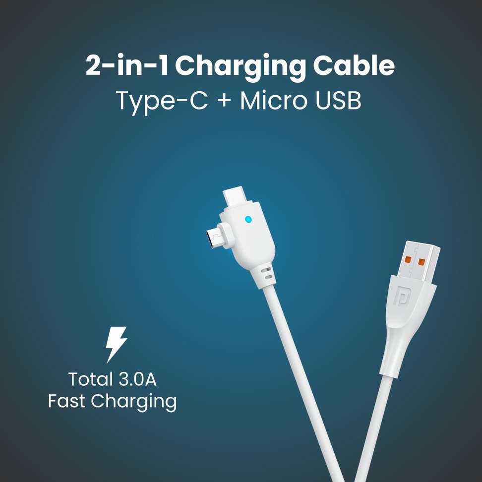 Shopsy Portronics Konnect Spydr 2 Multi-Functional 1m USB Type C Cable - Image 3