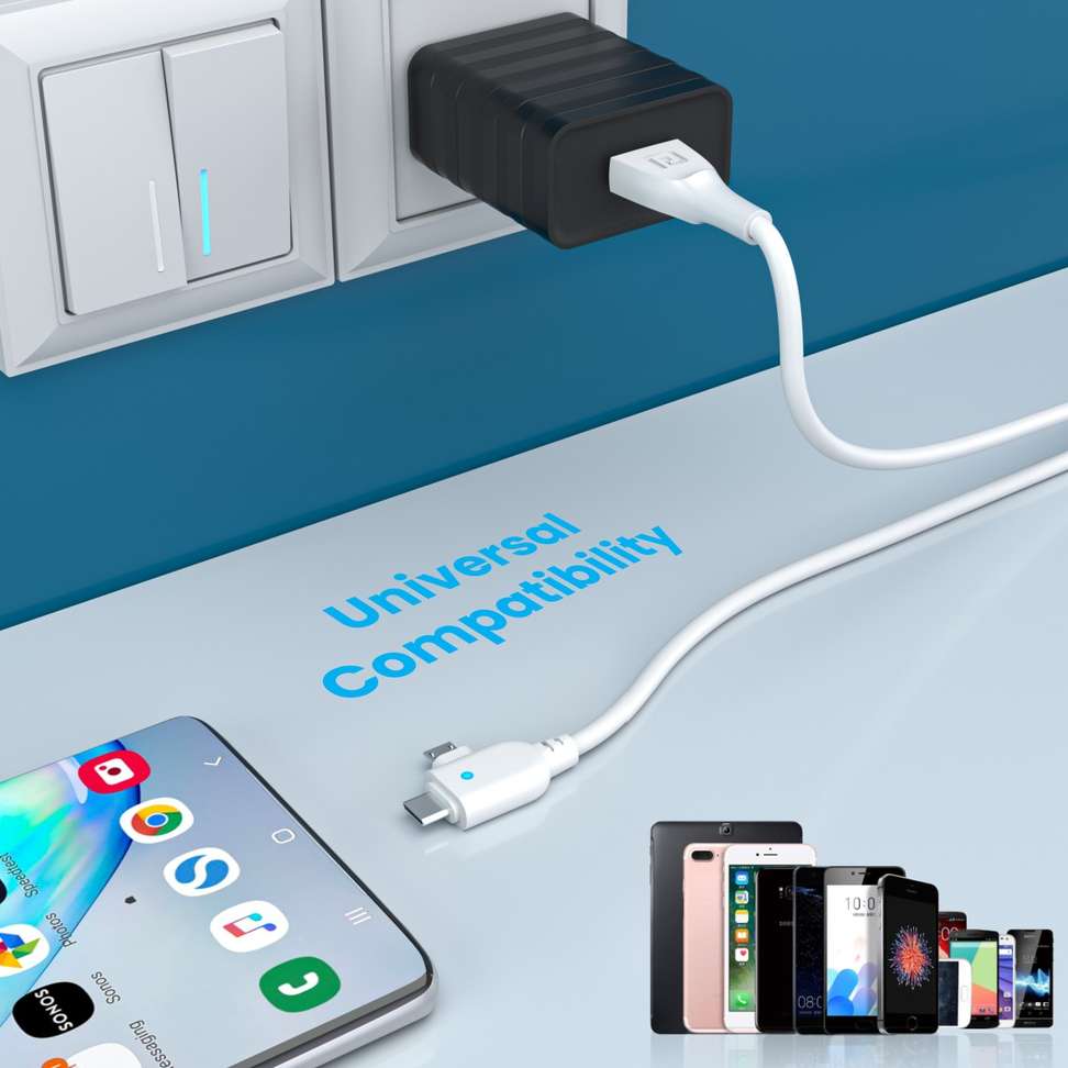 Shopsy Portronics Konnect Spydr 2 Multi-Functional 1m USB Type C Cable - Image 6