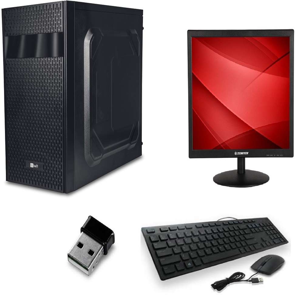 Iball Intel Core i3 8 GB / 1 TB Windows 10 Assembled Desktop – Best Value PC for Home & Office