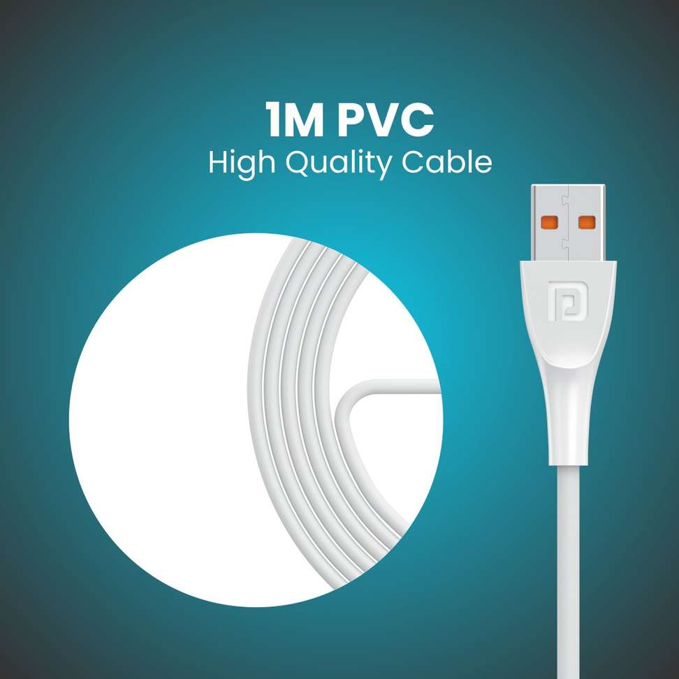 Shopsy Portronics Konnect Spydr 2 Multi-Functional 1m USB Type C Cable - Image 4