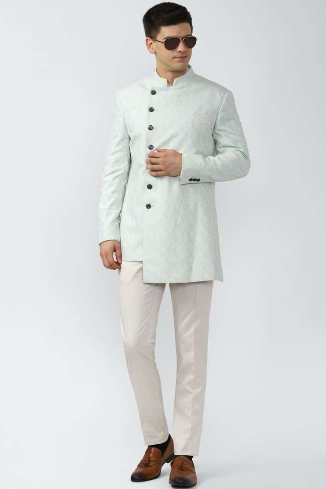 Peter England 2 Piece Suit Printed Men