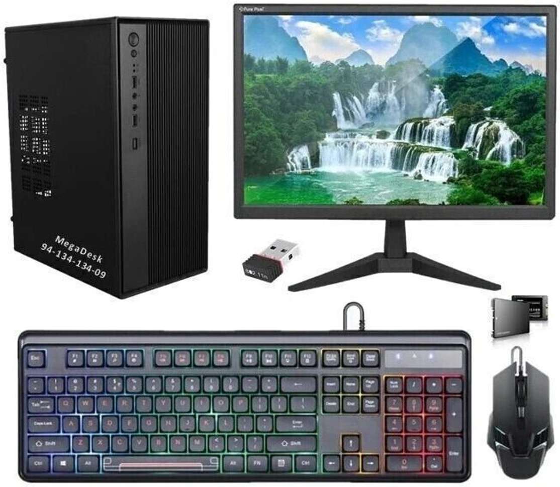 Megadesk AIO Core i3 8GB DDR3 128GB SSD 19‑Inch Windows 10 Pro with MS Office – 59% OFF Deal