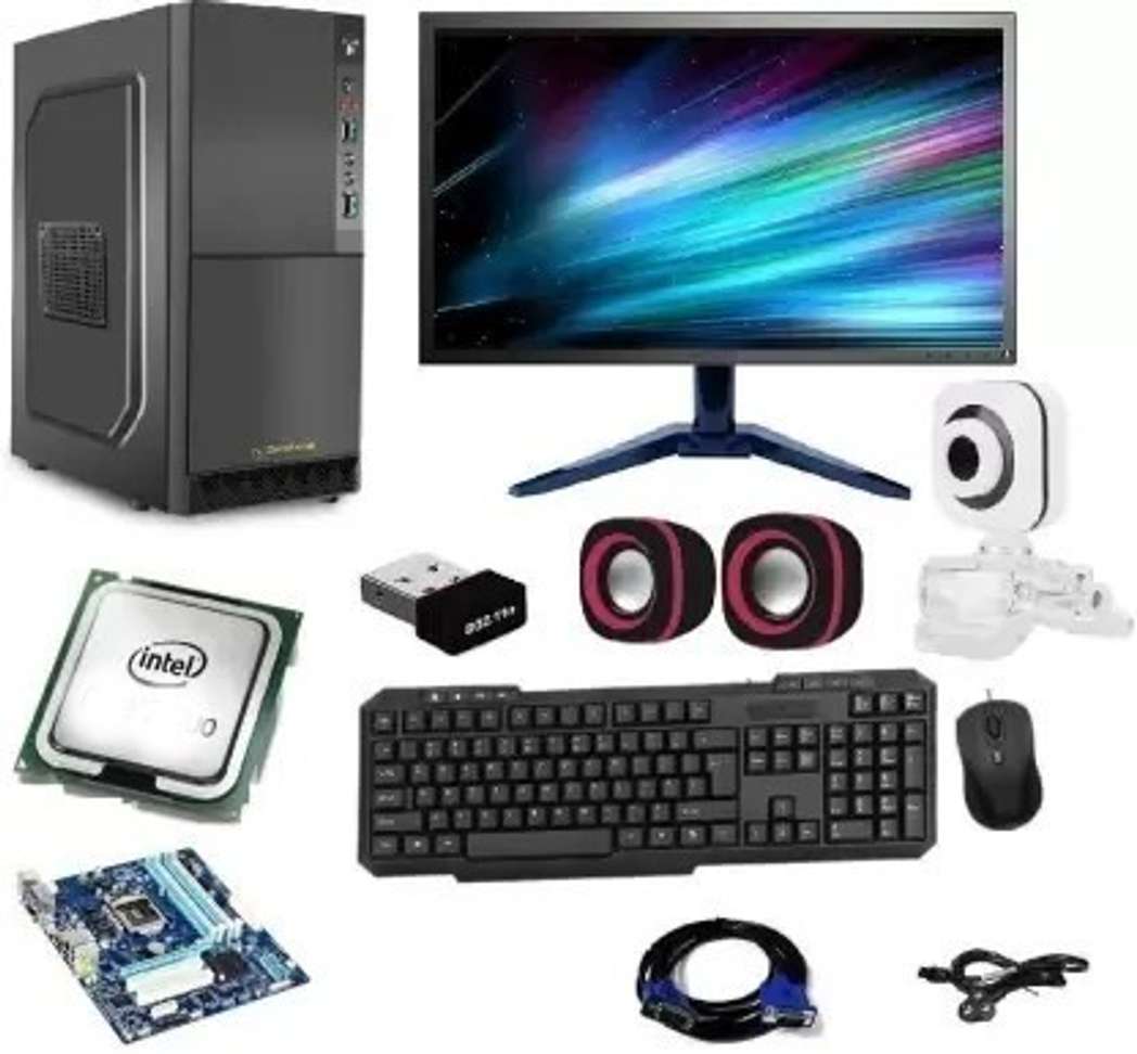 Tech Assamblers All‑In‑One PC Core i3 4GB DDR3 320GB HDD + 128GB SSD Windows 10 Pro 19‑inch – 61% OFF