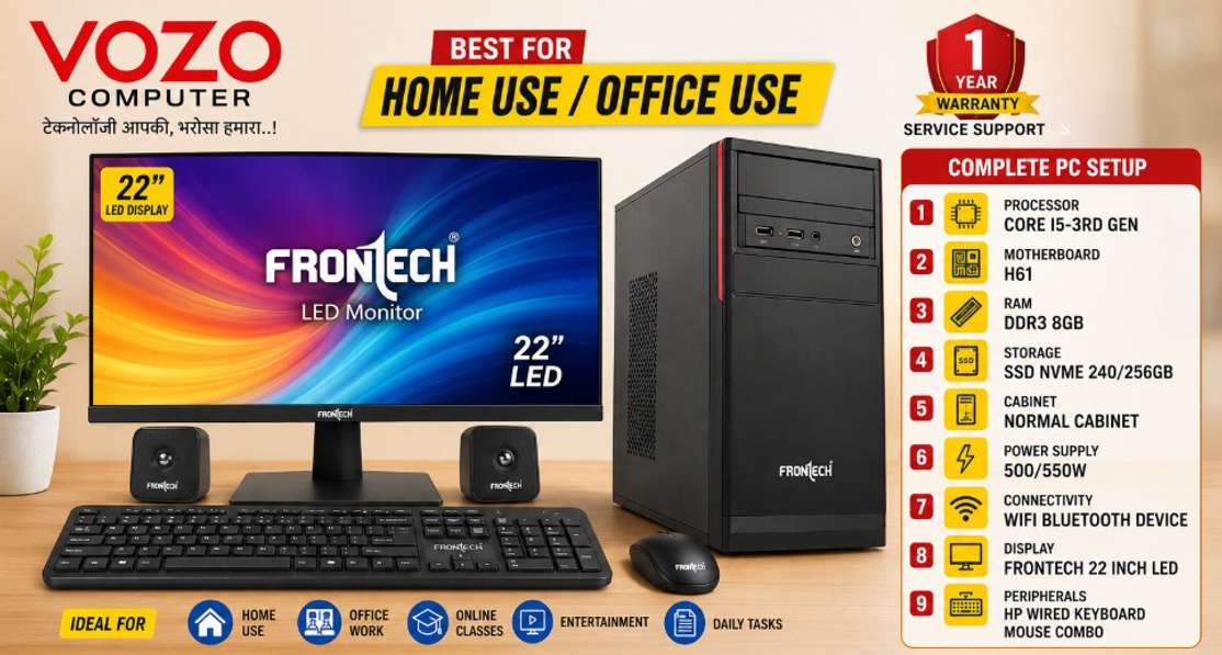 Vozo VC01 Core i5 All‑in‑One PC – 54% Price Drop, Now ₹24,501