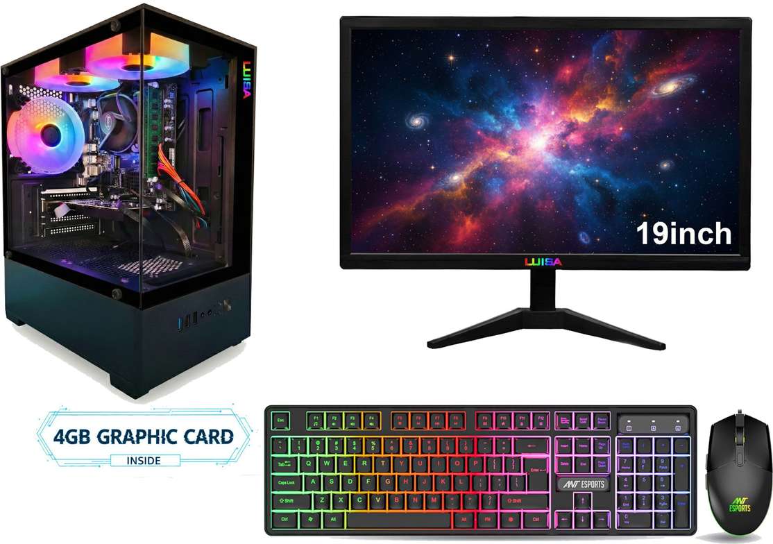 Luisa Gaming Icecap All‑In‑One PC – Core i5, 16 GB RAM, 19″ Display, Windows 11 – 36 % Price Cut