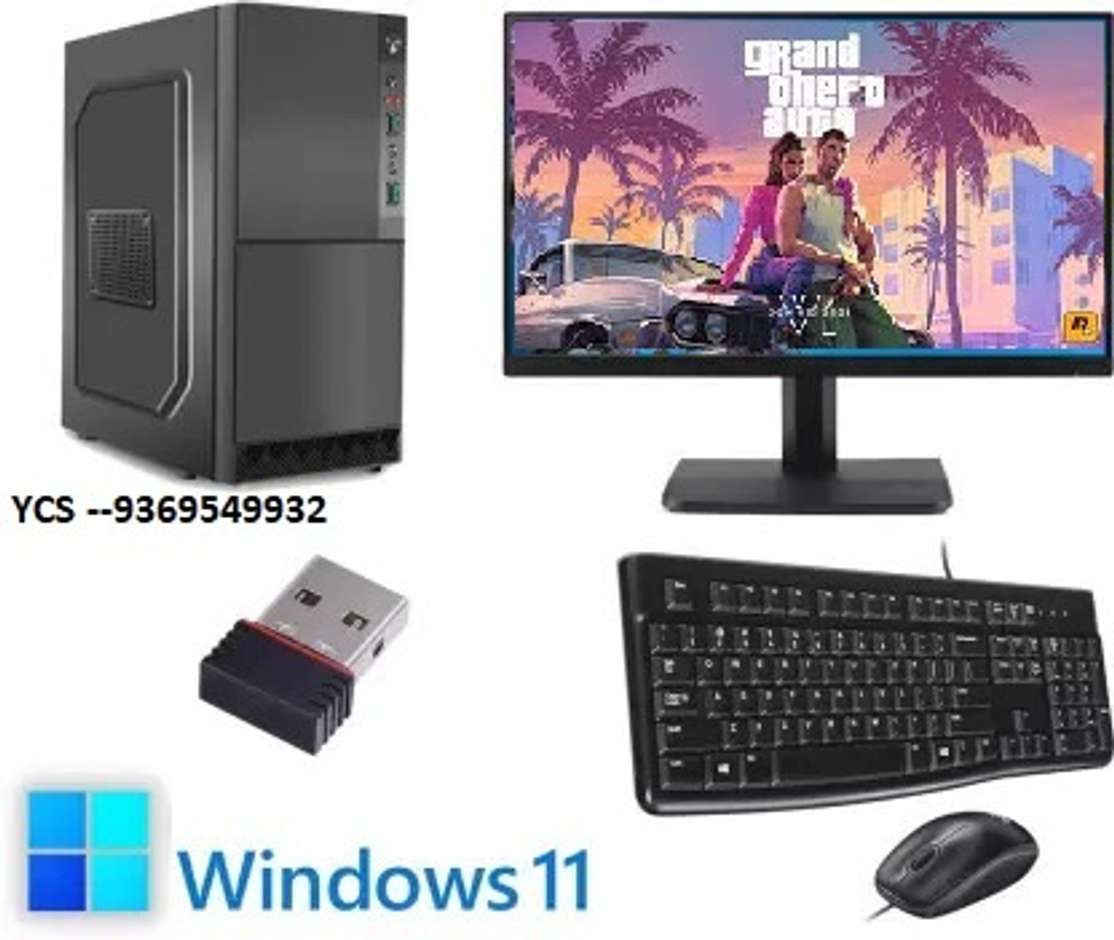Ycs Premium Core i5 All‑In‑One PC – 8 GB DDR3, 1 TB HDD + 128 GB SSD, 19‑inch Full‑HD, Windows 10 Pro & MS Office – 59% Off