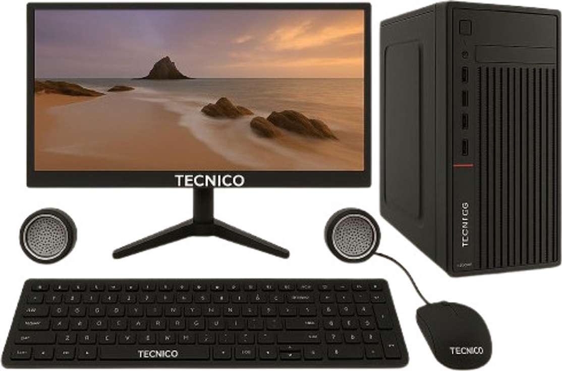 Tecnico Core I7 4Th Gen 4Th Gen 8 Gb Ddr3 128 Ssd Windows 11 Home 20 Inch Screen Business Desktop Computer Set Gen 8Gb Ram 128Gb Ssd 20Inch Led Monitor