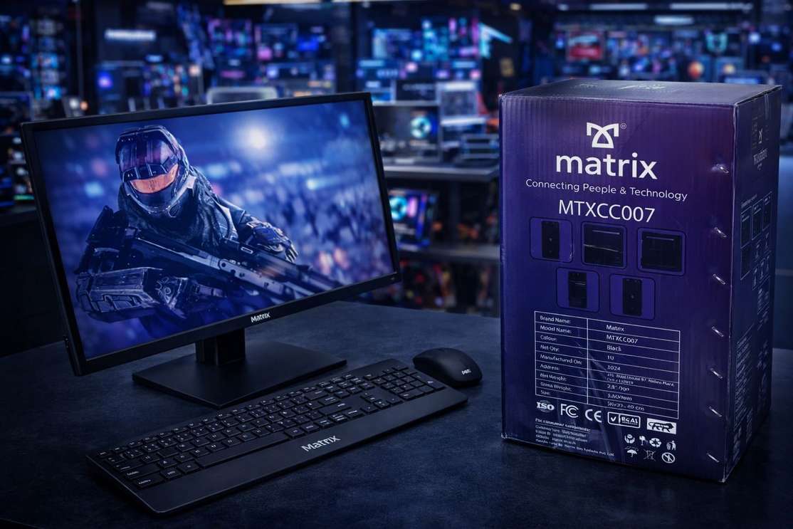 Matrix i5 3rd Gen Desktop Full Set with 19.5″ LED, 128 GB SSD + 500 GB HDD – 77% OFF – Buy Now