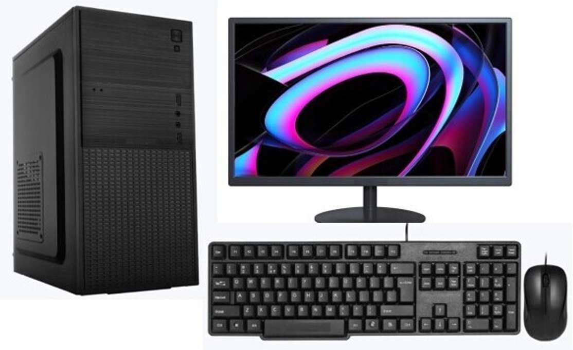 Fixetech All‑In‑One Desktop PC Core i3‑2100 – 8 GB DDR3, 500 GB HDD + 128 GB SSD, Windows 11 Home, 19‑inch Monitor + MS Office – 52% Off