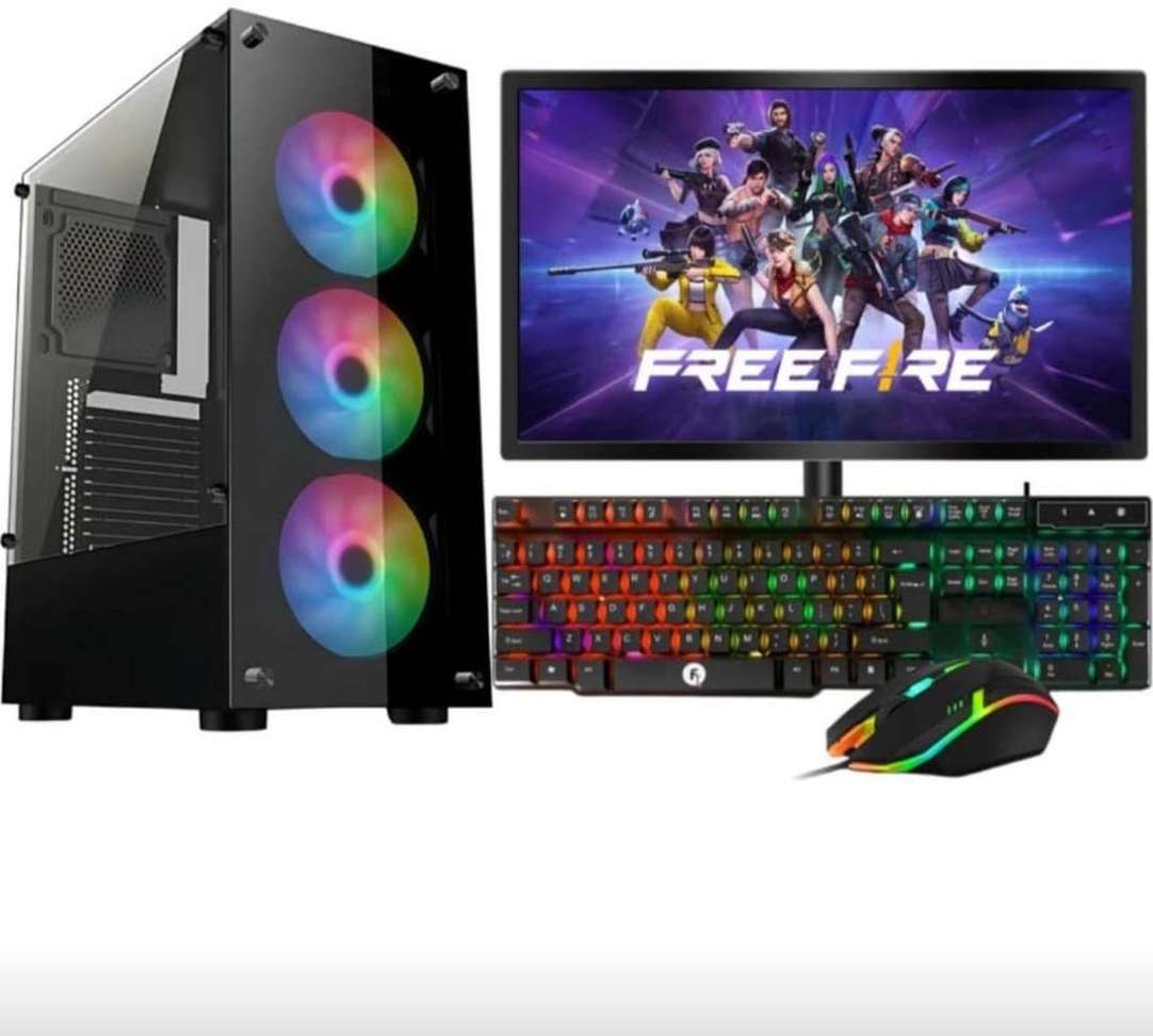 Assemblex All‑In‑One Ryzen 5 Gaming PC – 16 GB DDR4, 2 TB HDD + 512 GB SSD, 24″ IPS, Windows 11 – 60% OFF