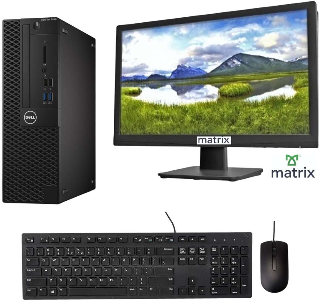65% OFF Matrix Desktop PC Set – i5 7th Gen, 8 GB DDR4, 256 GB SSD, 19.5″ Dell Monitor + MS Office – Buy Now