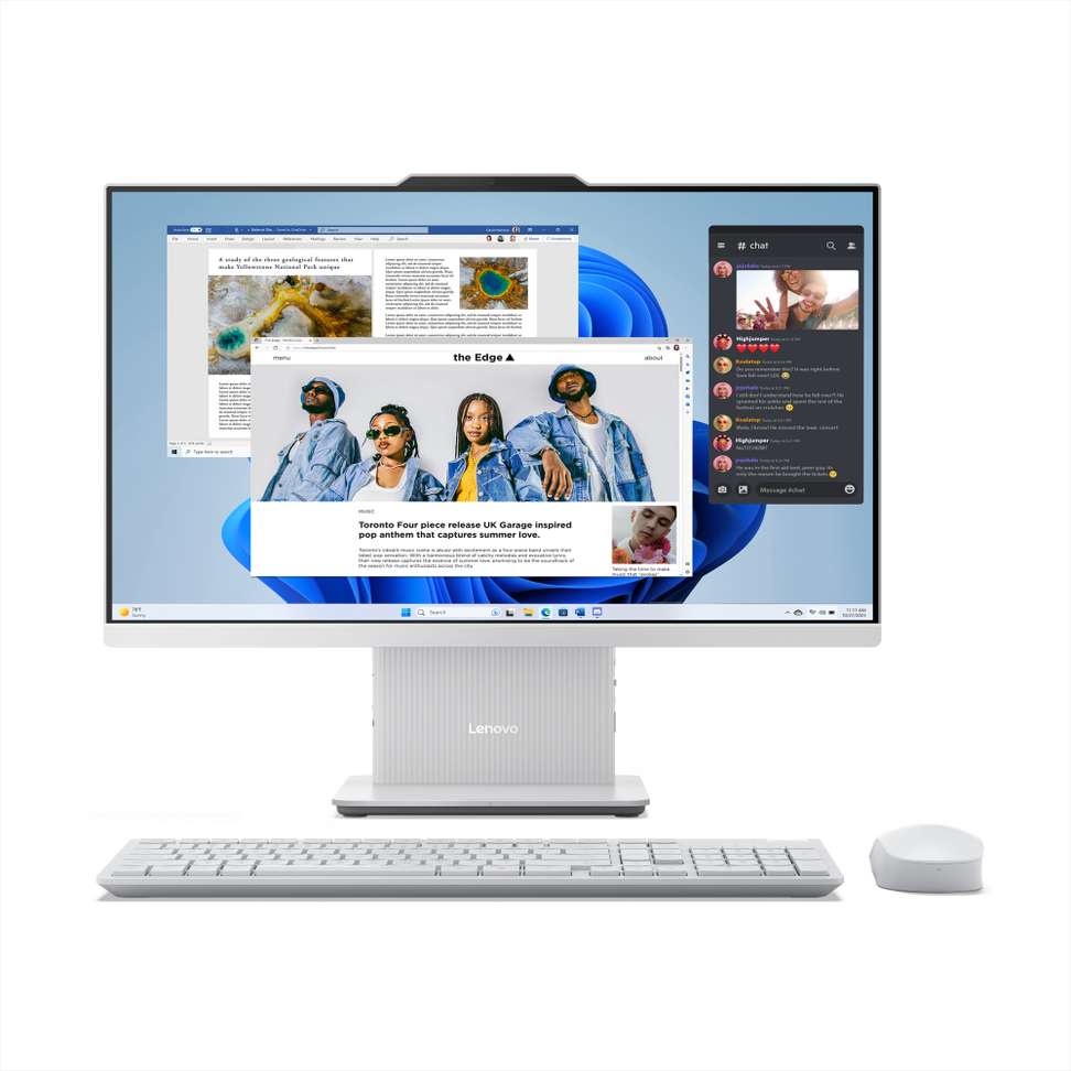 Lenovo IdeaCentre AIO 24IRH9 – 23.8‑Inch All‑in‑One Desktop with Core i3, 8 GB DDR5, 512 GB SSD + MS Office at ₹986