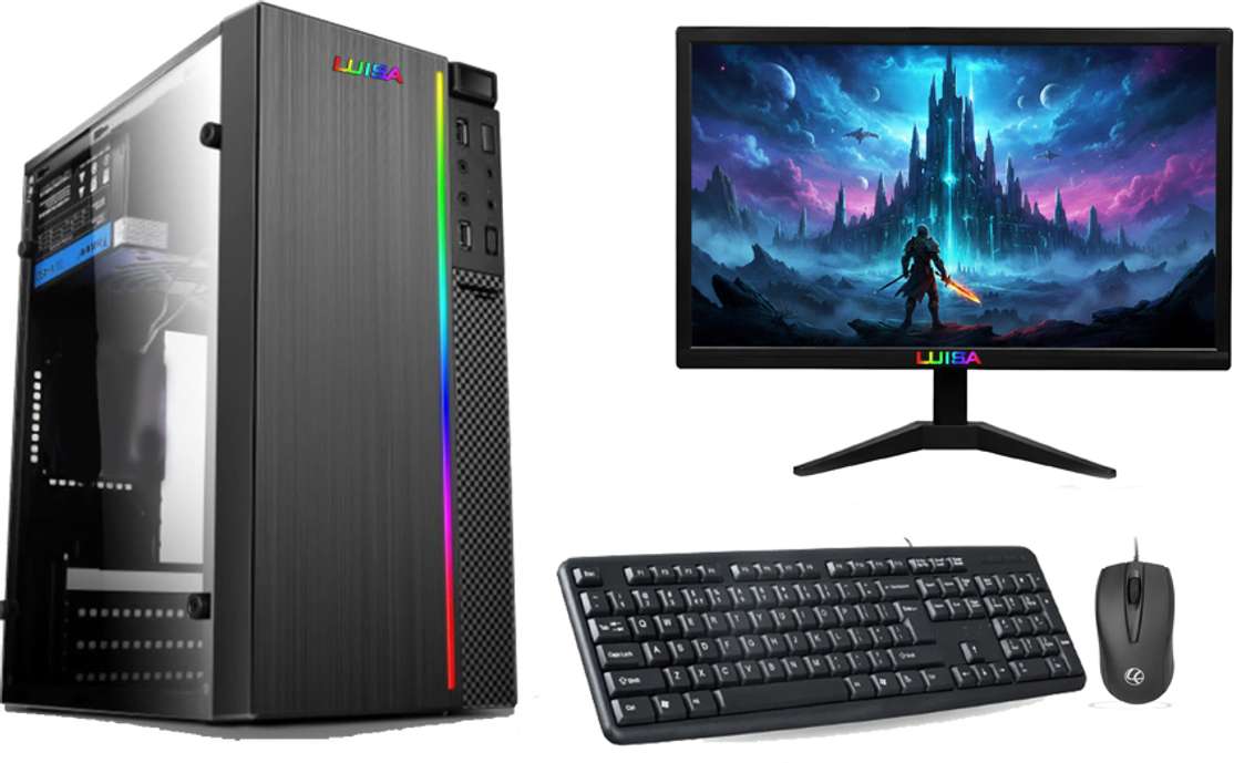 Luisa Gaming All‑In‑One i5 Desktop with 16 GB RAM, 256 GB SSD – 22 % Price Cut to ₹19,368