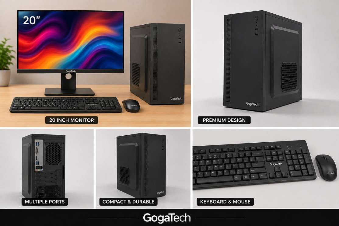 Gogatech Intel Core i5 All‑In‑One Desktop with Windows 11 & Office – 45 % Off at ₹18,000