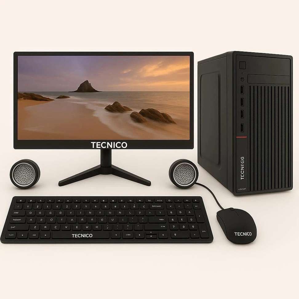 Tecnico Core i5 2nd Gen Desktop Set – 69% OFF, ₹15,069 – Windows 11, 8 GB RAM, 128 GB SSD, 20″ LED Monitor