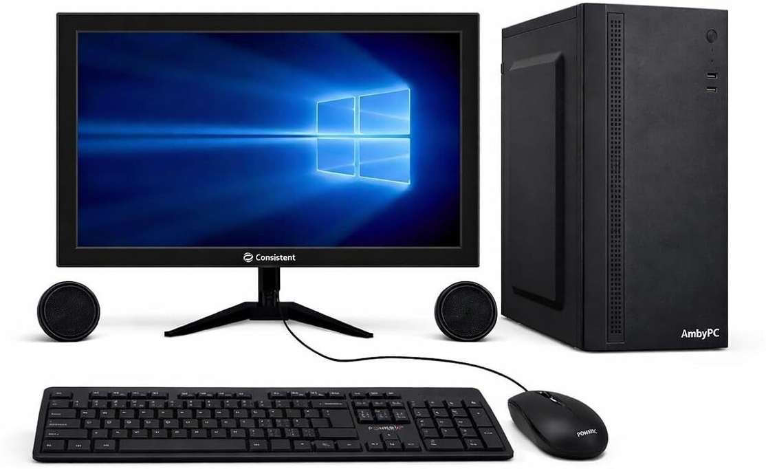 Ambypc BizDesk 5i30‑FS19 All‑In‑One Desktop – Core i5, 4 GB RAM, 500 GB HDD + 64 GB SSD, 19″ HD Display – 38 % Price Drop