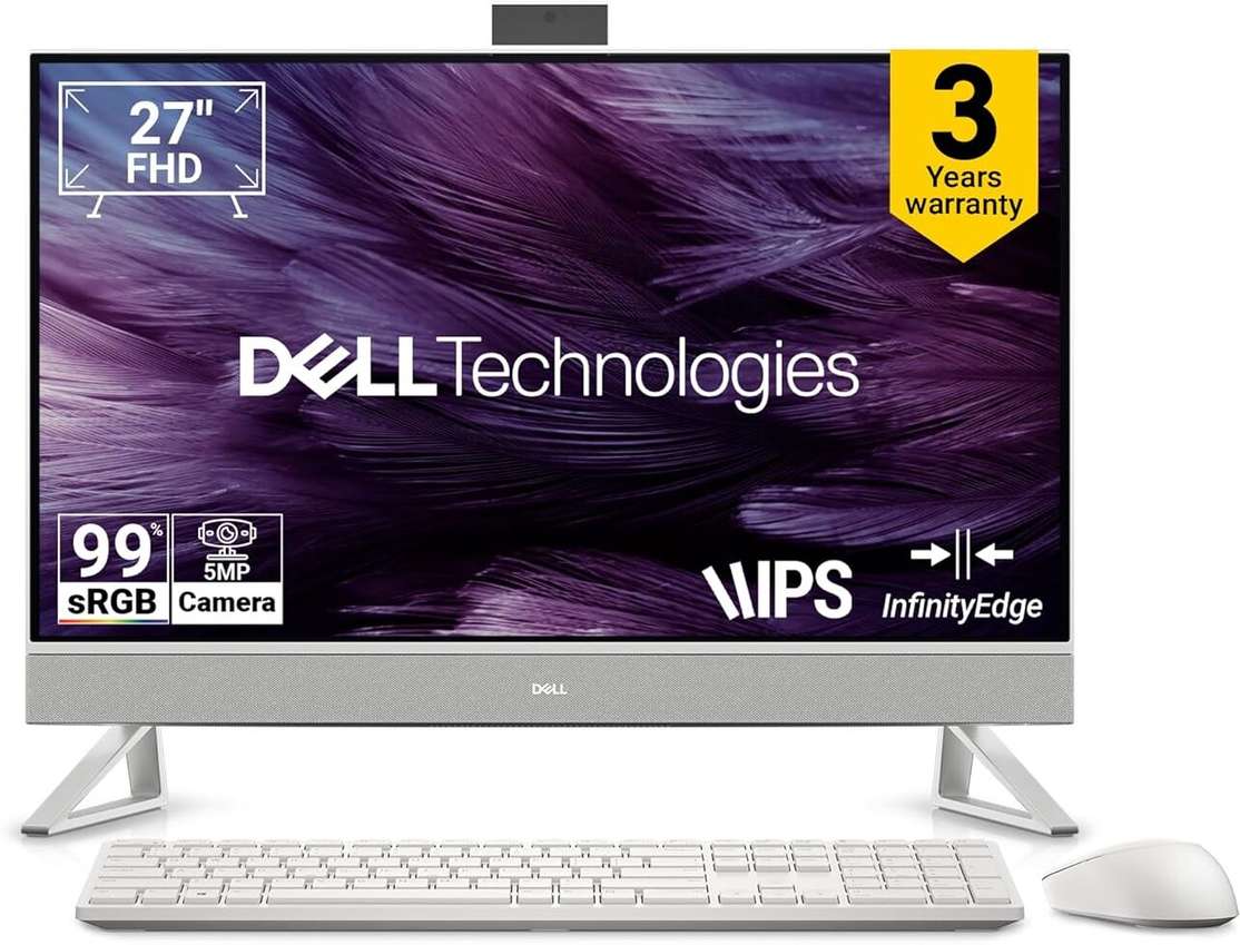 Dell Inspiron All‑In‑One i7 (27″) – 16 GB DDR5, 1 TB SSD – Only ₹1,277