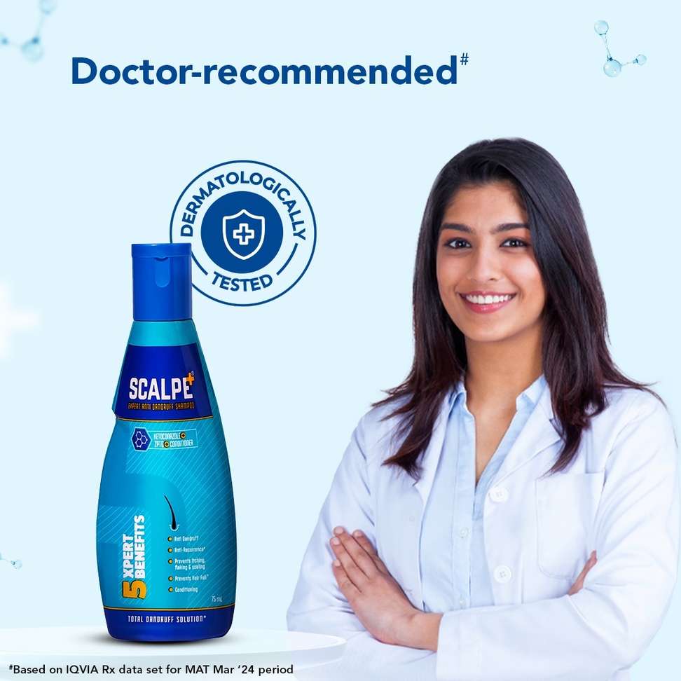 Shopsy Scalpe Plus Anti Dandruff Shampoo Liquid - Image 8
