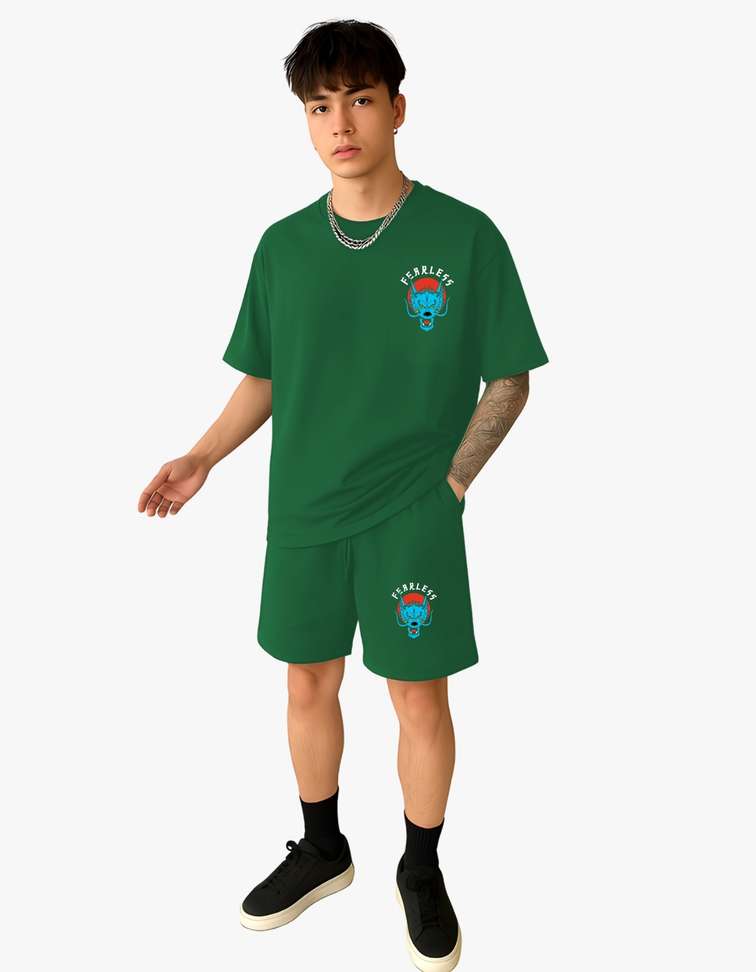 Wrodss Tshirt Chino Shorts Co Ords Set