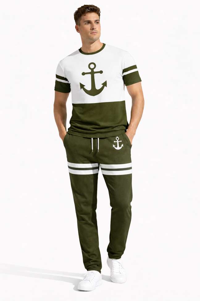 Lomoofy Tshirt Pant Co Ords Set