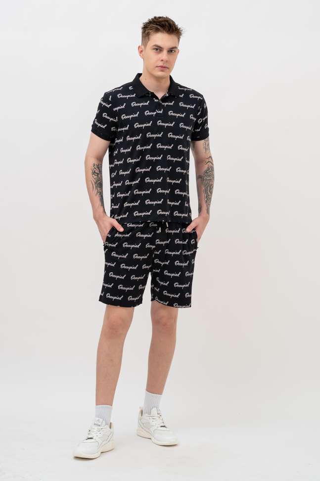 Occupied Clothing Co Tshirt Regular Shorts Co Ords Set
