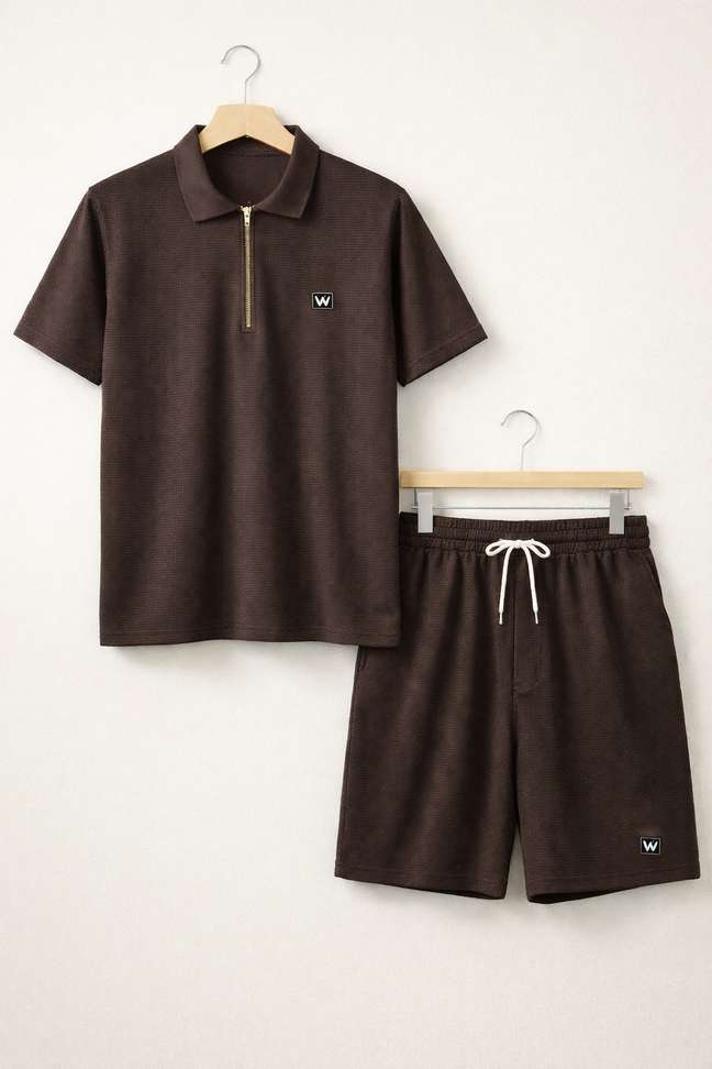 Vinthon Tshirt Regular Shorts Co Ords Set