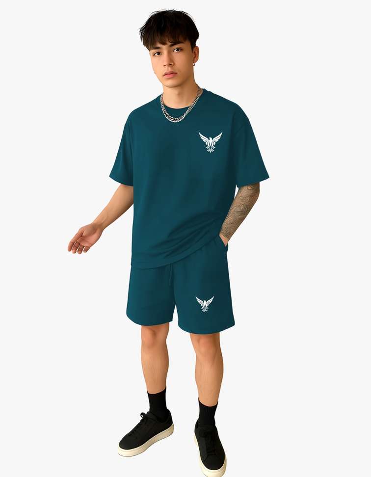 Wrodss Tshirt Chino Shorts Co Ords Set