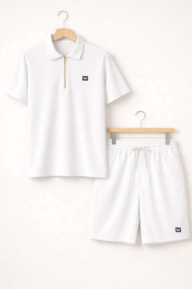 Vinthon Tshirt Regular Shorts Co Ords Set