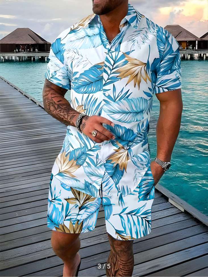 Shivzata Shirt Regular Shorts Co Ords Set